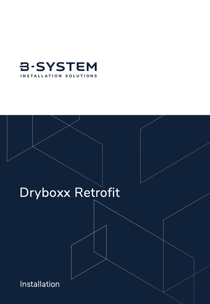 Dryboxx retrofit installation